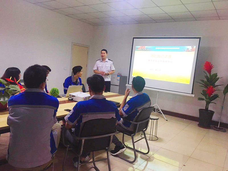 【青島歐亞德消防講座】明確公司消防責(zé)任，實(shí)行嚴(yán)格管理